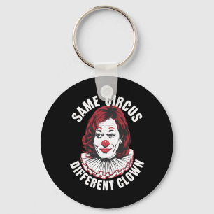 Same Circus Different Clown Anti Kamala 2024 Key Ring