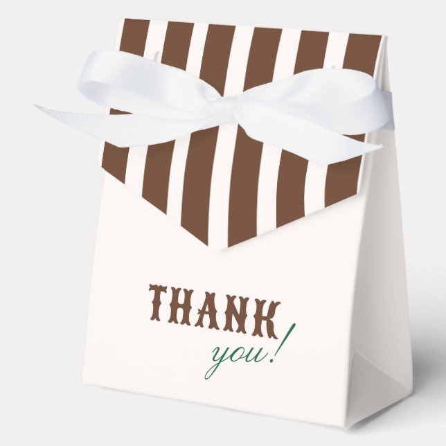 Same Cowboy Forever Bachelorette Weekend Favour Box (Front)