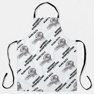 Same Data Different Interpretation Illusion Psyche Apron