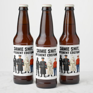 Same Different Costume Beer Bottle Label