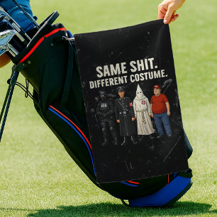 Same Different Costume Golf Towel