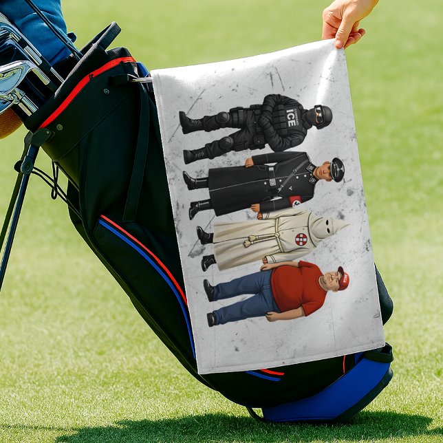 Same Different Costume Golf Towel (Creator Uploaded)