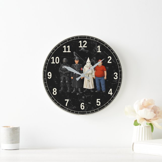 Same Different Costume Large Clock (Home)