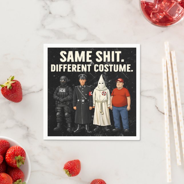 Same Different Costume Napkin (Insitu)