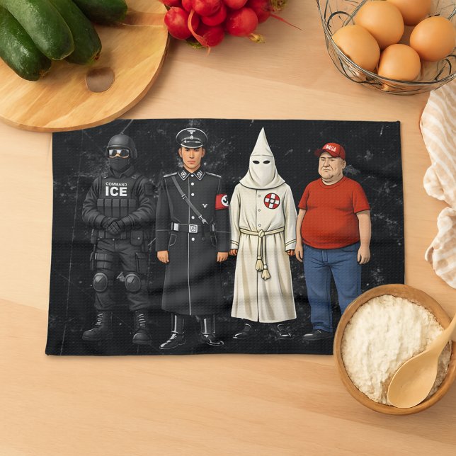 Same Different Costume Tea Towel (Creator Uploaded)