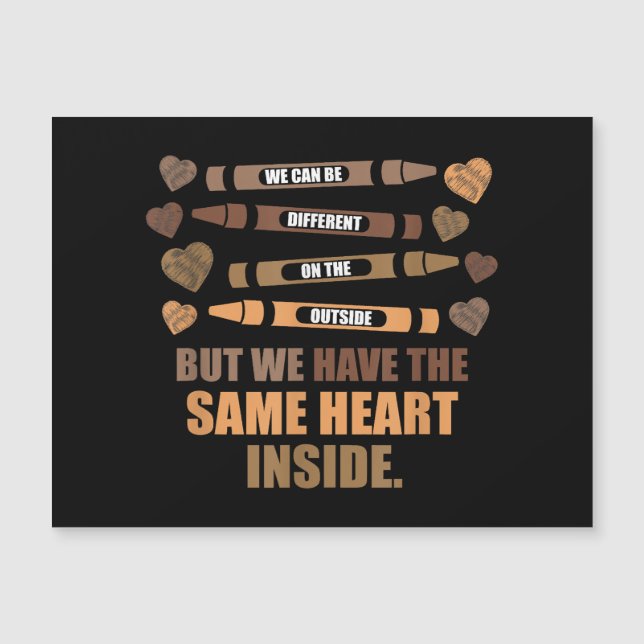 Same Heart Black History Month African American (Front)