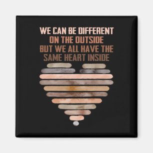 Same Heart Black History Month African American Me Magnet