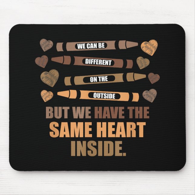 Same Heart Black History Month African American Mouse Mat (Front)