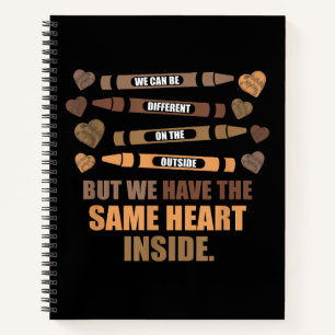 Same Heart Black History Month African American Notebook