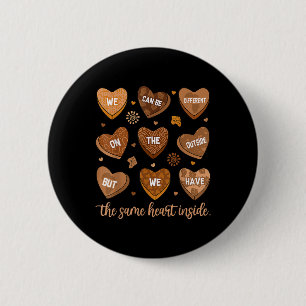 Same Heart Black History Month African American Wo 6 Cm Round Badge