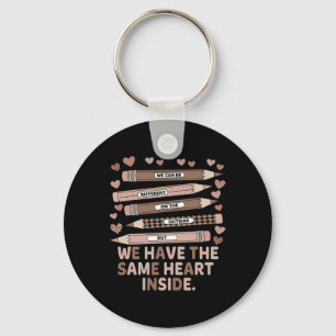 Same Heart Black History Month African American Wo Key Ring