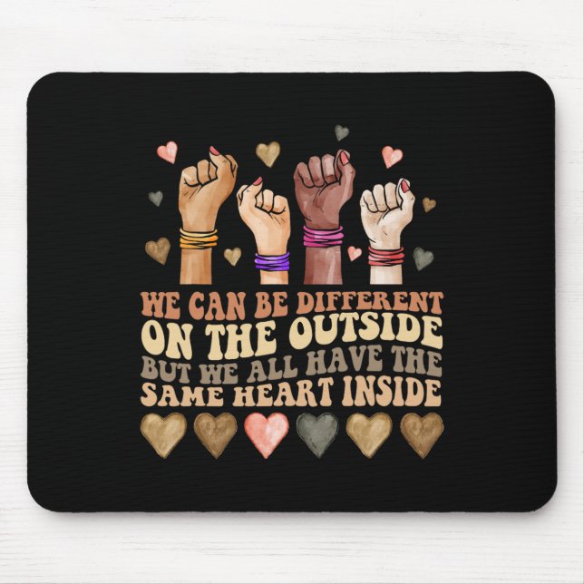 Same Heart Inside Juneteenth Black History Month W Mouse Mat (Front)