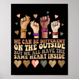 Same Heart Inside Juneteenth Black History Month W Poster