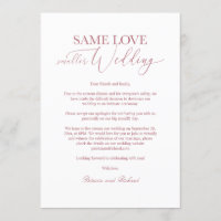 Same Love Smaller Wedding Downsize Wedding Elegant