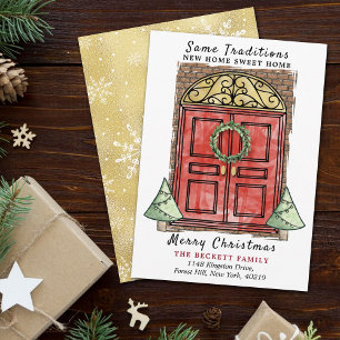 Same Traditions New Home Christmas Holiday Card