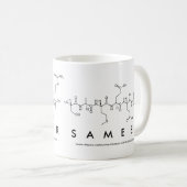 Sameer peptide name mug (Front Right)
