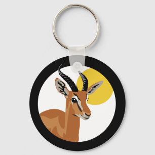 Samer the Gazelle Key Ring