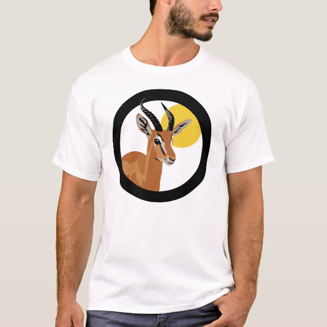 Samer the Gazelle T-Shirt (Front)