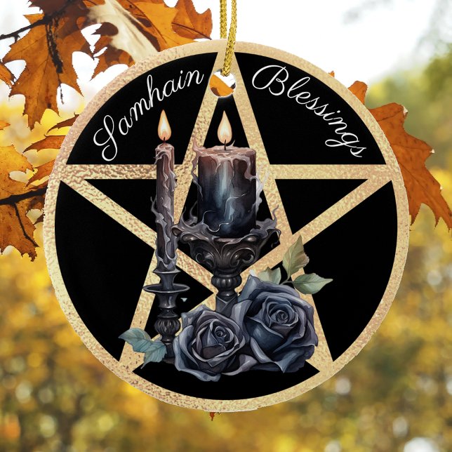 Samhain 1 ceramic tree decoration (Creator Uploaded)