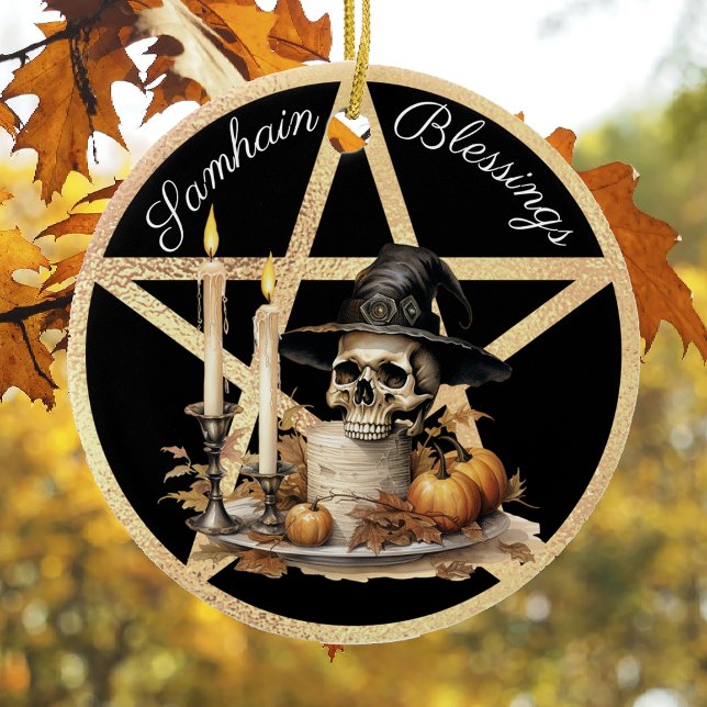 Samhain 1 ceramic tree decoration (Creator Uploaded)