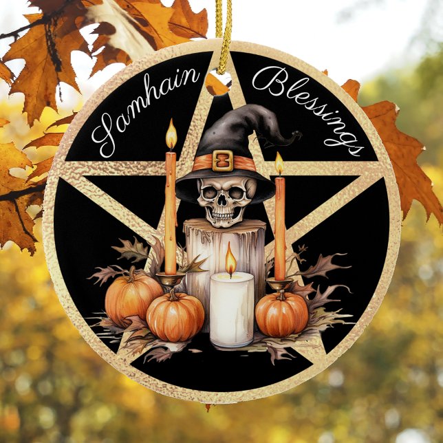 Samhain 1 ceramic tree decoration (Creator Uploaded)