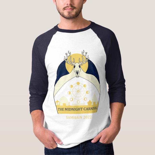 Samhain 2022 Basic 3/4 Sleeve Raglan T-Shirt (Front)