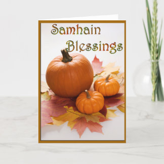 Samhain Blessings Card