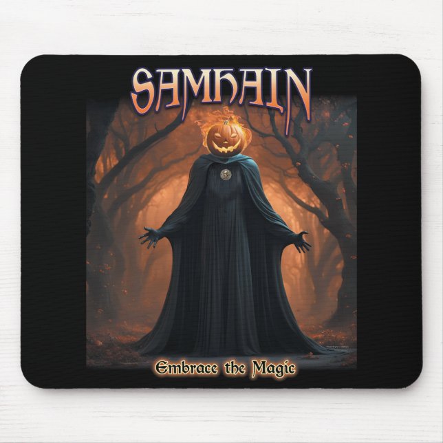 SAMHAIN "Embrace The Magic" Cool Digital Painting Mouse Mat (Front)