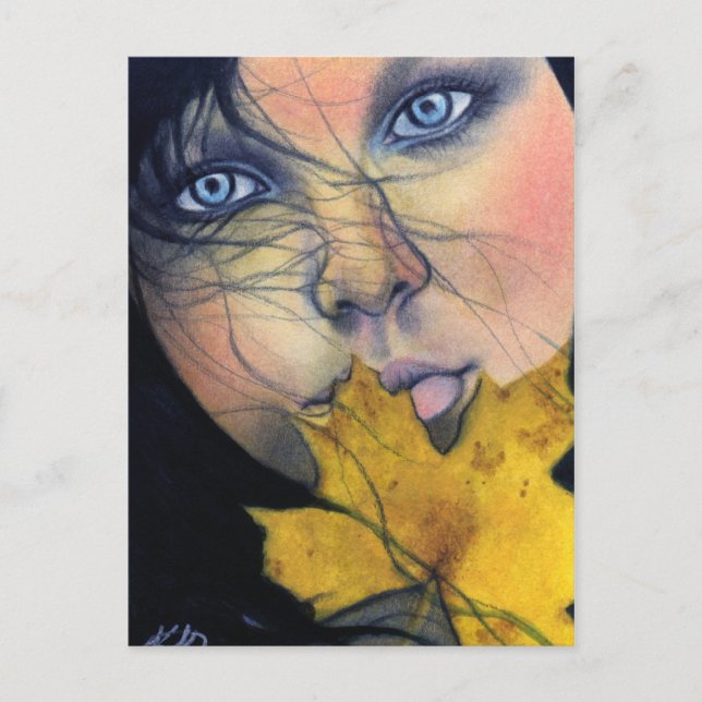 Samhain fairy beauty Postcard (Front)