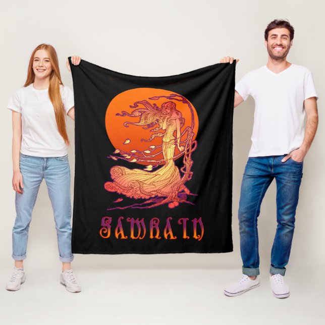 Samhain Fleece Blanket (In Situ)