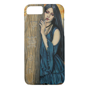 Samhain Gothic Autumn Witch Fantasy Art Phone Case