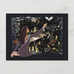 Samhain Mystique! Postcard