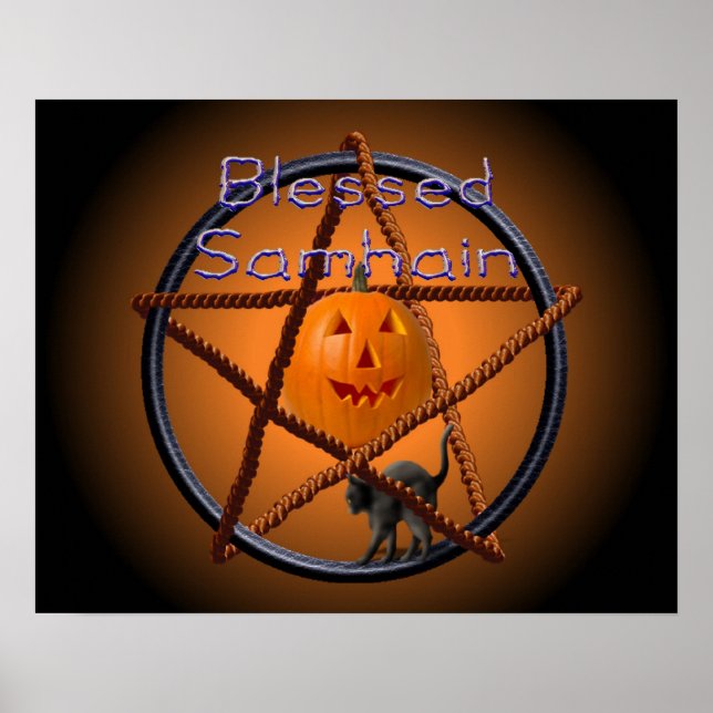 samhain pentacle poster (Front)