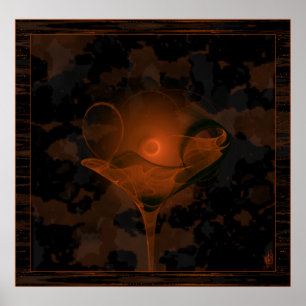 Samhain Toast Faery Martini Art Poster