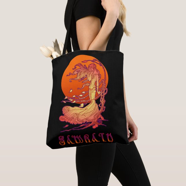 Samhain Tote Bag (Close Up)