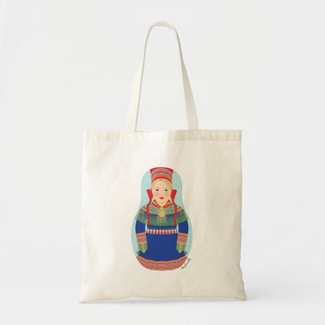 Sami (blonde hair) Matryoshka Bag (Front)