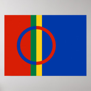 Sami Flag Poster