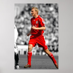 Sami Hyypia Playing For Liverpool FC Poster