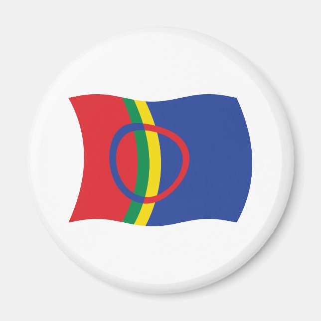 Sami People Flag Magnet (Front)