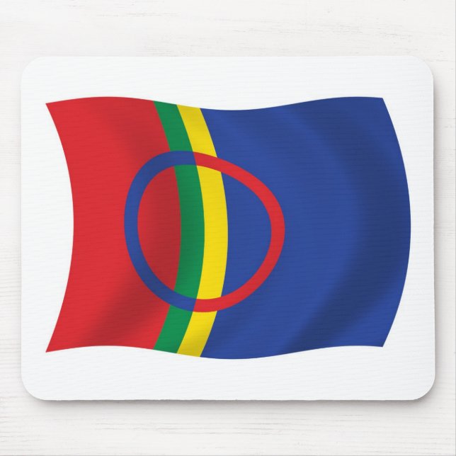Sami People Flag Mousepad (Front)
