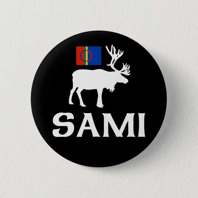 Sami, the People of Eight Seasons 6 Cm Round Badge (Front)