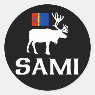 Sami, the People of Eight Seasons Classic Round Sticker