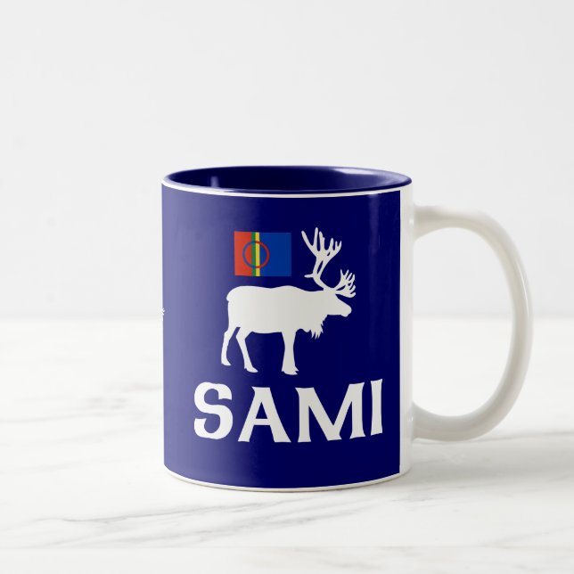 Sami, the People of Eight Seasons Two-Tone Coffee Mug (Right)