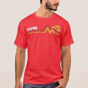 Samie Funny Retro Vintage Sunset Samie 80s 90s T-s T-Shirt