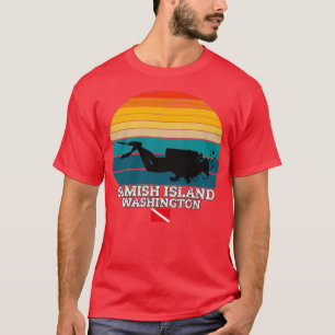 Samish Island US Island Scuba Diving T-Shirt