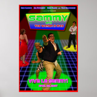 Sammy and the Woman in Red Theatrical Poster