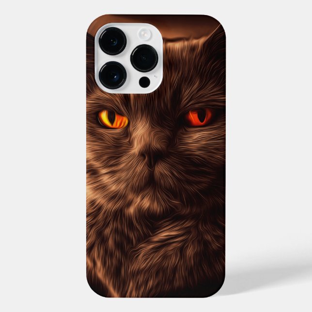 "Sammy Midnight" Kitty iPhone 11 12 13 14 Cases (Back)