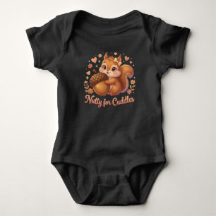 Sammy Squirrel – Nutty for Cuddles Baby Bodysuit