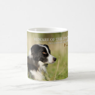 Sammy the sarcastic Border Collie Coffee Mug
