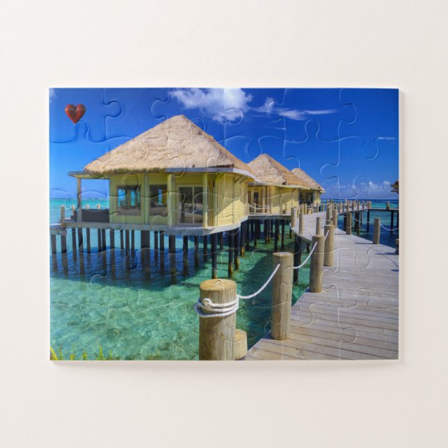 Samoa  Beach Scene Jigsaw Puzzle (Horizontal)